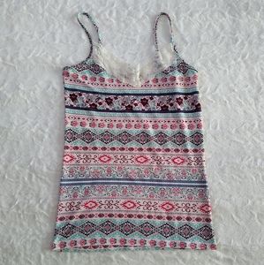 Wallflower Boho Floral Cami Tank Top